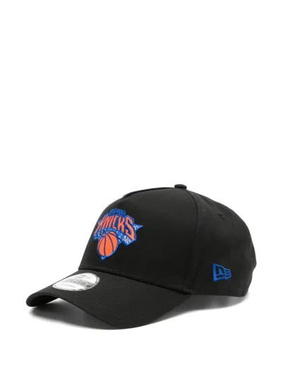 New Era New York Knicks Nba 9forty Cap In Black