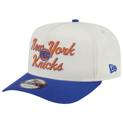 New Era New York Knicks  Knicks 9fifty Af Chainstitch 25232 In White