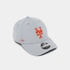 New Era New York Mets Mlb 9forty M-crown Snapback Hat In Gray