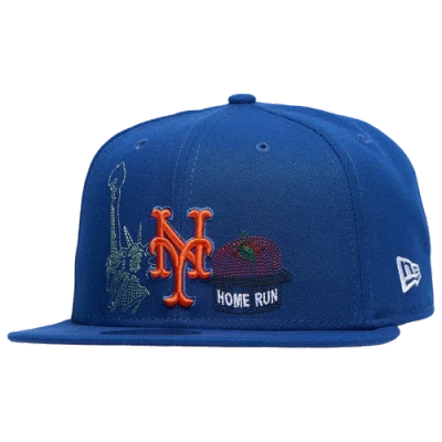 New Era New York Mets  Mets 950 State Stitch Cap In Blue