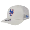 New Era New York Mets  Mets Perf 970 Adjustable Cap In White/khaki