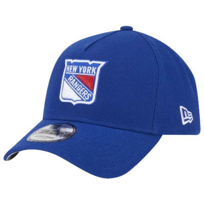 New Era New York Rangers  Rangers 9forty A-frame Primary Cap In Blue