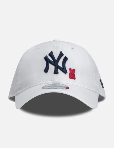 New Era New York Yankees Bear 9forty Cap In White