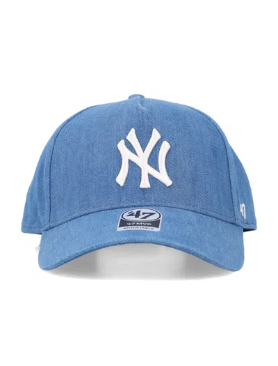 New Era New York Yankees Clean Up Denim Cap In Blue