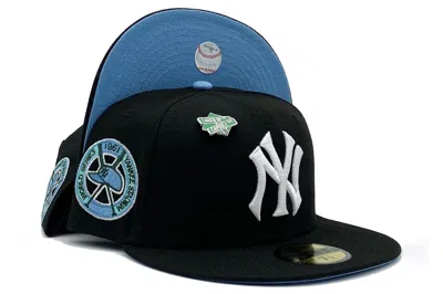Pre-owned New Era New York Yankees Crossroads Pt 2 Manhattan 1961 World Series Capsule Hats Exclusive 59fifty  In Black/blue