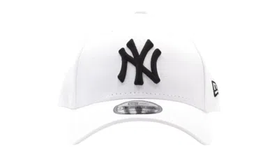 Pre-owned New Era New York Yankees Essential 9forty Cap (ss25) In White