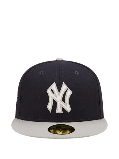 New Era New York Yankees Letterman 59fifty Fitted Cap "navy" In Blue