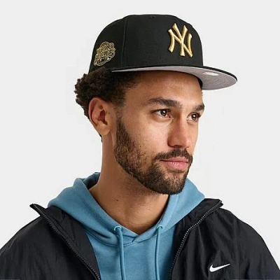 New Era New York Yankees Mlb 59fifty Fitted Hat In Black
