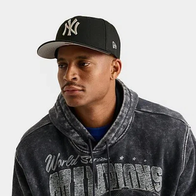New Era New York Yankees Mlb 59fifty Fitted Hat In Black