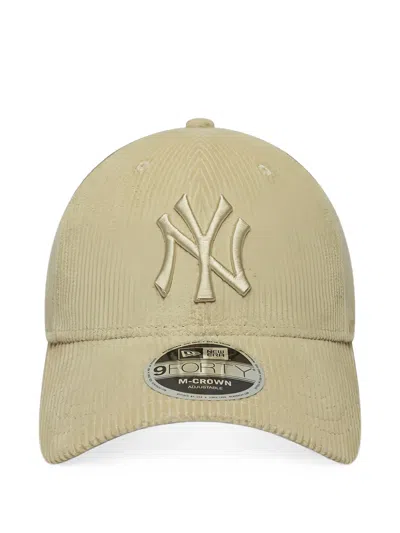 New Era New York Yankees Mlb 9forty Corduroy Cap In Yellow