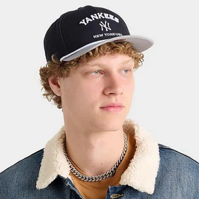 New Era New York Yankees Mlb 9forty M-crown A-frame Snapback Hat In Black