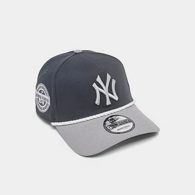 New Era New York Yankees Mlb 9forty Rope A-frame Snapback Hat In Black