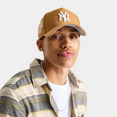 New Era New York Yankees Mlb 9forty Snapback Hat In Brown
