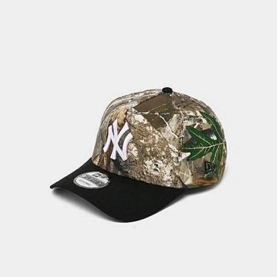 New Era New York Yankees Mlb Camo 9forty A-frame Snapback Hat In Multi