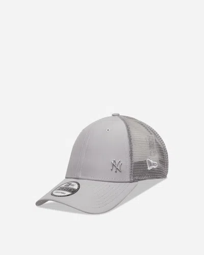 New Era New York Yankees Mlb Flawless 9forty Adjustable Cap In Gray