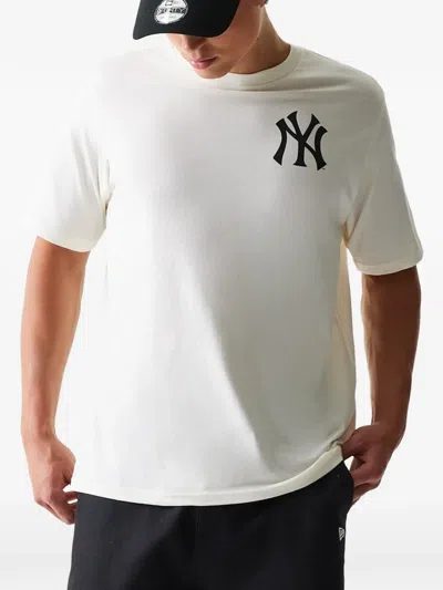 New Era New York Yankees Mlb Graphic-print T-shirt In White