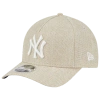 New Era New York Yankees  Yankees 940af Cotton Weave Cap In Tan