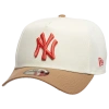 New Era New York Yankees  Yankees 9forty A-frame Cap In Coral/white/tan