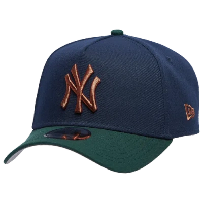 New Era New York Yankees  Yankees 9forty A-frame Cap In Green/navy/bronze