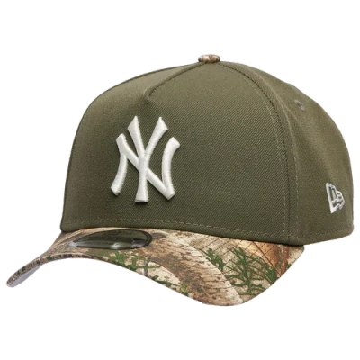 New Era New York Yankees  Yankees 9forty A-frame Cap In Olive/multi