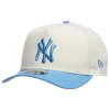 New Era New York Yankees  Yankees 9forty A-frame Cap In Silver/carolina