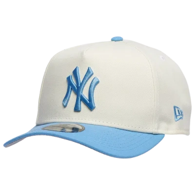 New Era New York Yankees  Yankees 9forty A-frame Cap In Silver/carolina