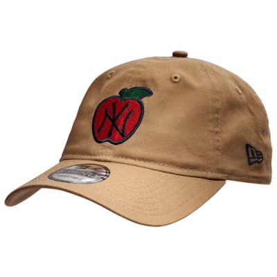 New Era New York Yankees  Yankees 9twenty Adjustable Hat In White/tan