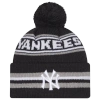 New Era New York Yankees  Yankees Striped Classic Pomknit In Black