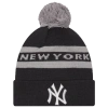 New Era New York Yankees  Yankees Wordmark 2t Pomknit In Black