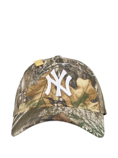 New Era New York Yankees "real Tree Camo" Cap In Brown