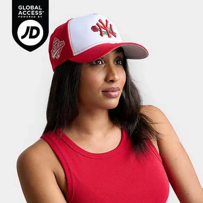 New Era New York Yankees Rose Mlb 9forty Snapback Hat In Multi
