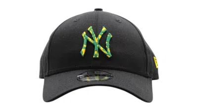 Pre-owned New Era New York Yankees Seasonal Infill 9forty Cap (ss25) In Black