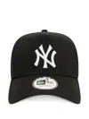New Era New York Yankees Side-patch Cap In Black