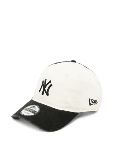 New Era New York Yankees Snow-washed 9twenty Cap In White