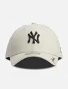 New Era New York Yankees Visor 9forty Cap In White
