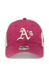 New Era Oakland Athletics 920 Trucker Cap In Pink