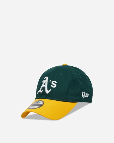 New Era Oakland Athletics 9twenty Mlb Core Classic Cap Dark In Green