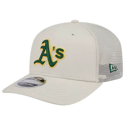 New Era Oakland Athletics  As Perf 970 Adjustable Cap In White
