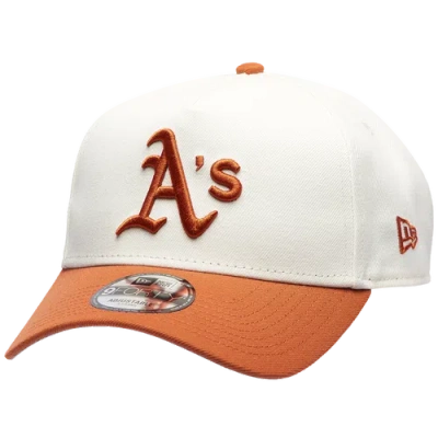 New Era Oakland Athletics  Athletics 940 A Frame Cap In Brown