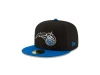 New Era Orlando Magic Basic 2 Tone 59fifty Cap In Black