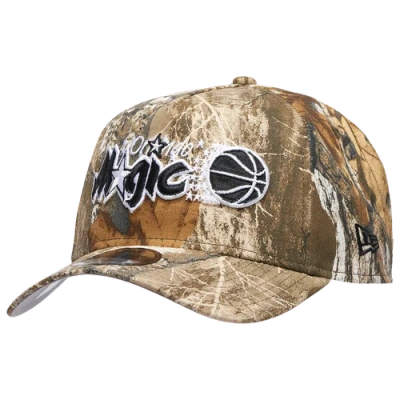 New Era Orlando Magic  Magic 9forty A-frame Realtree Cap In Transparent