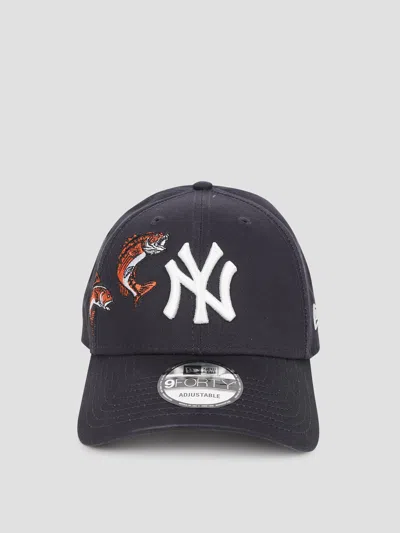New Era Outdoor Icon 9forty Cap In Navy