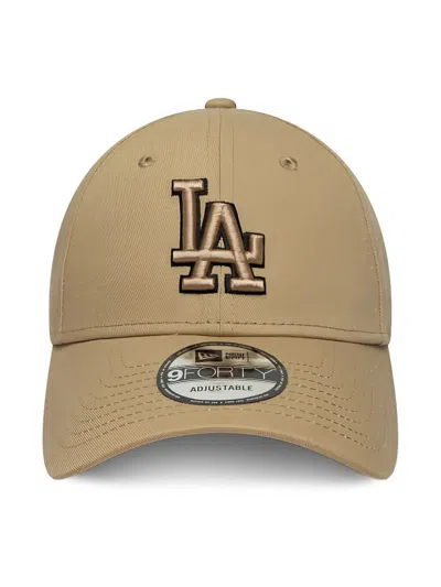 New Era "outline 9forty Los Angeles Dodgers" Baseball Hat In Brown