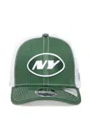 New Era Oval-logo Cap In Green