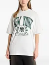 New Era Oversized T-shirt In White