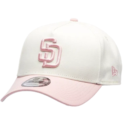New Era Padres 9forty A-frame Cap In White