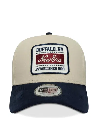 New Era Patch-detail Baseball Cap In White