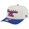 New Era Philadelphia 76ers  76ers 9fifty Af Chainstitch 25232 In White