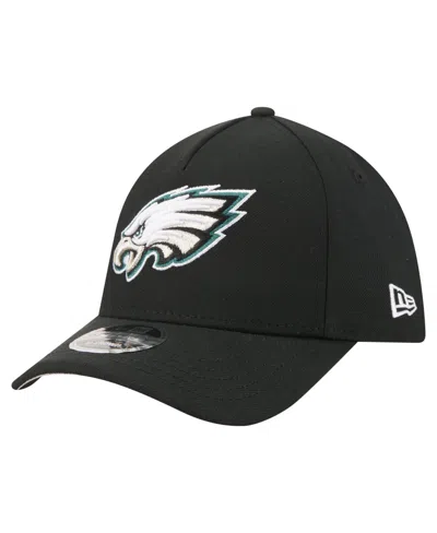 New Era Philadelphia Eagles 39thirty Stretch Baseball Cap In Black