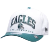 New Era Philadelphia Eagles  Eagles 9forty A-frame 2t Arch Cap In White